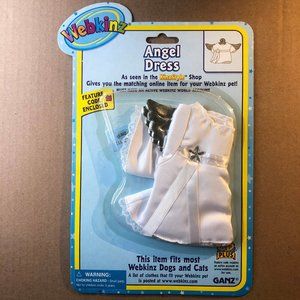 Webkinz Angel Dress with wings pet clothing -- BNWT